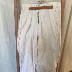 Vintage White Corduroy pants, size 12